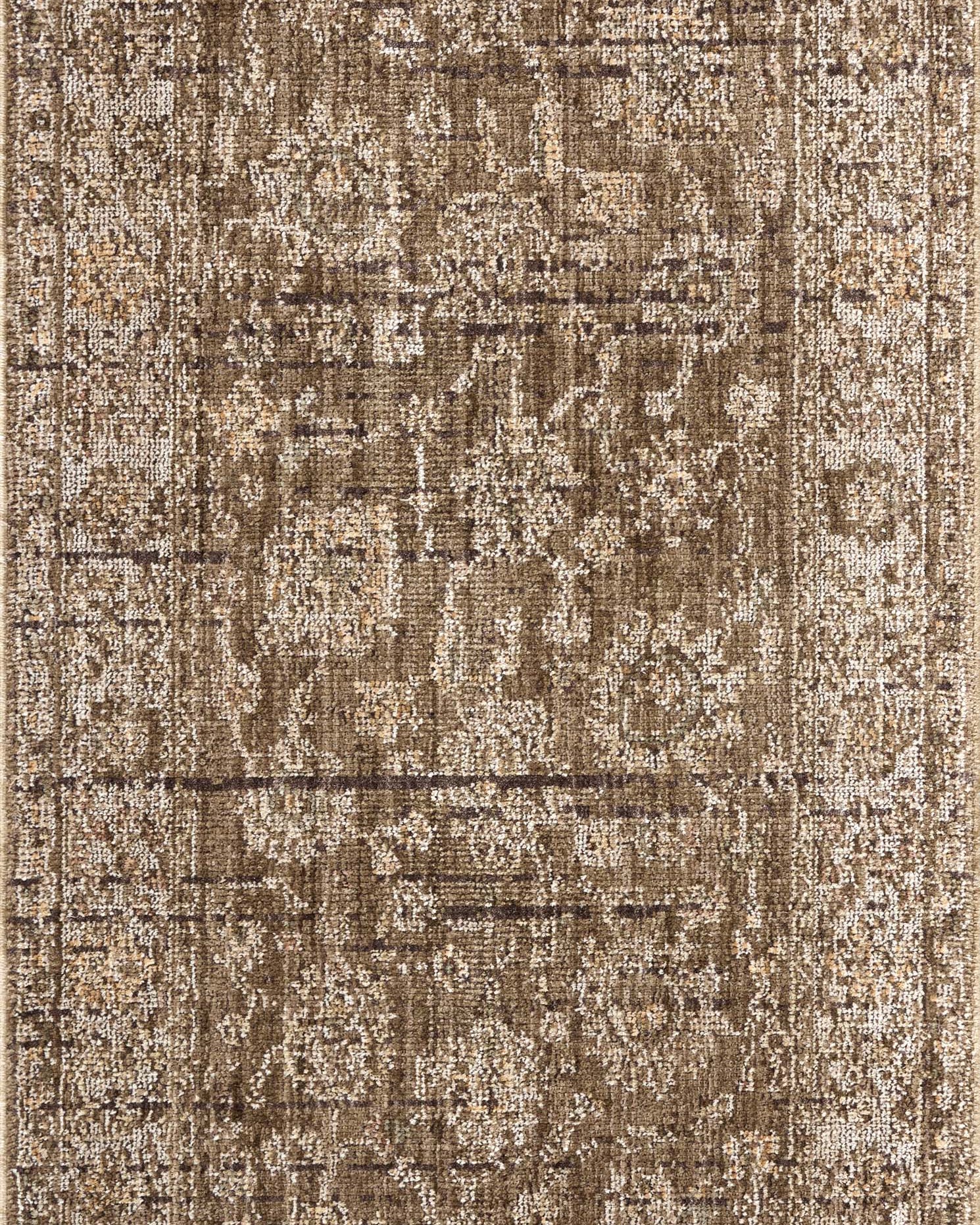 Loloi Priscilla Bark / Ivory Rug RUGS - synthetic Loloi 18" x 18" sample