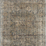 Loloi Priscilla Blue / Sand Square Rug RUGS - synthetic Loloi