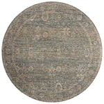 Loloi Priscilla Blue / Sand Square Rug RUGS - synthetic Loloi