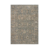 Loloi Priscilla Blue / Sand Rug RUGS - synthetic Loloi 18" x 18"