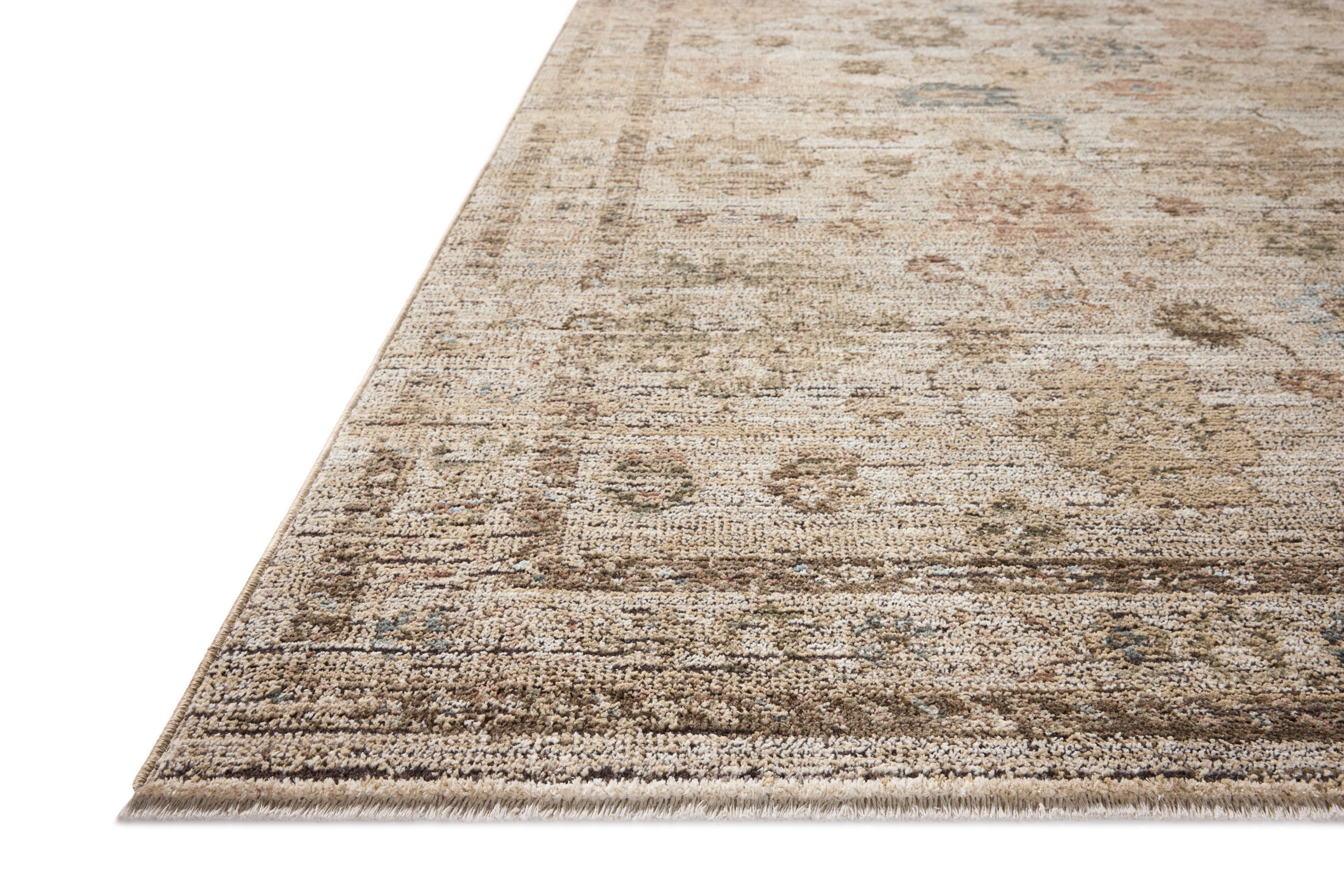 Loloi Priscilla Ivory / Multi Square Rug RUGS - synthetic Loloi
