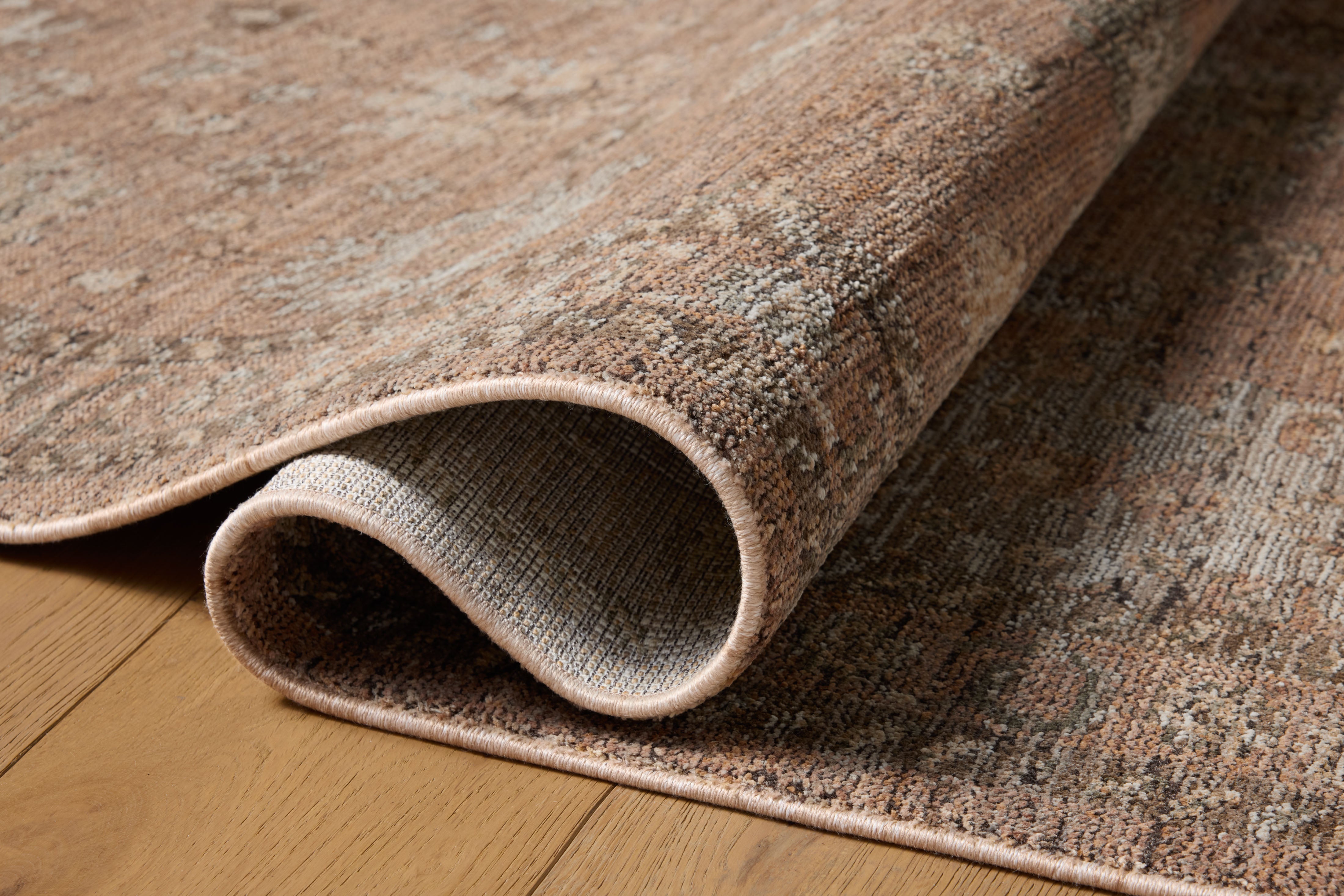 Loloi Priscilla Blush / Multi Square Rug RUGS - synthetic Loloi