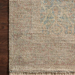 Loloi Priya Denim / Rust Rug RUGS - wool Loloi