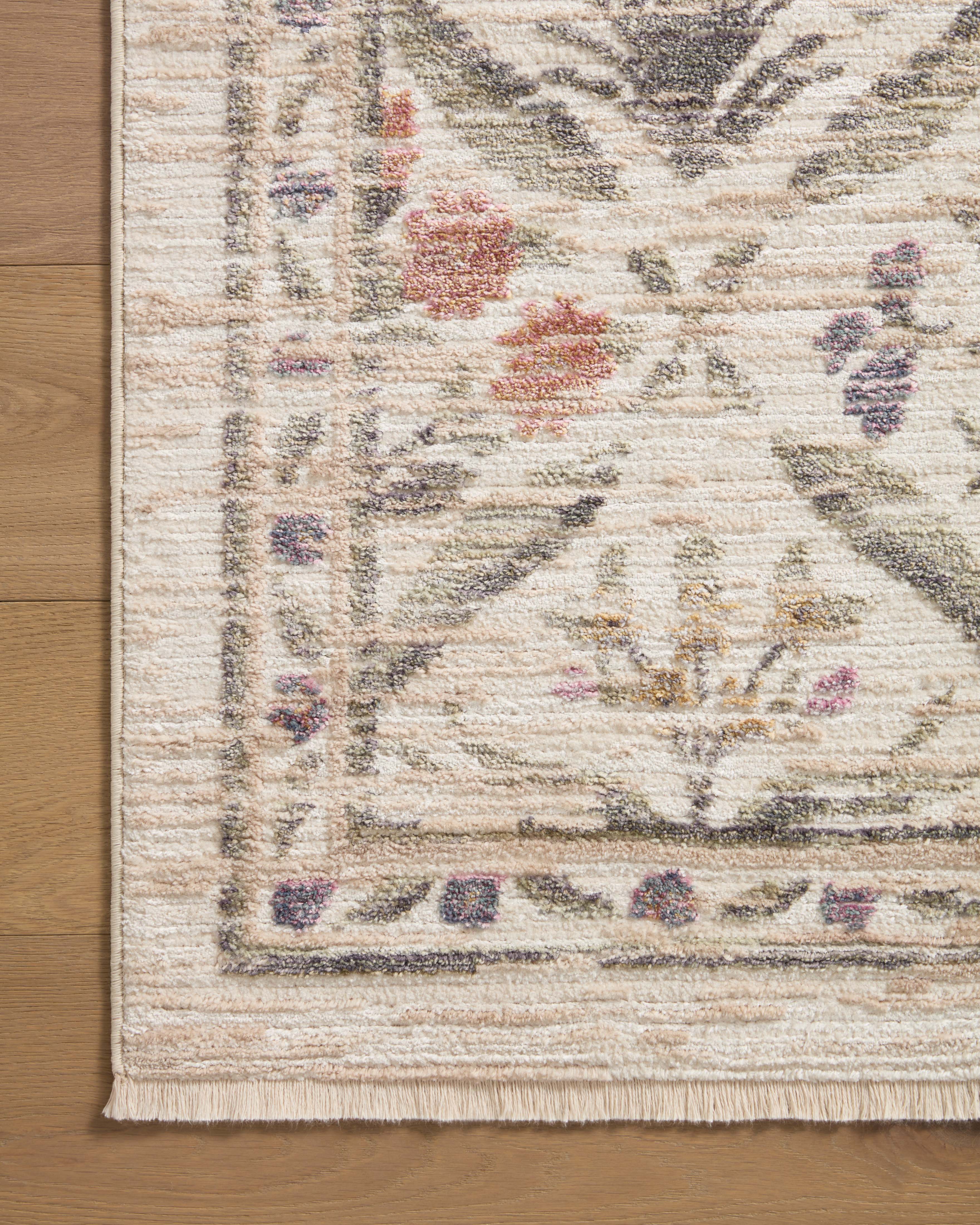 Rifle Paper Co. x Loloi Provence Ivory Rug 1-RUGS - patterned Loloi