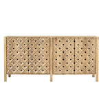 Farren 4 Door Sideboard Furniture - Sideboards Moe's Furniture Natural