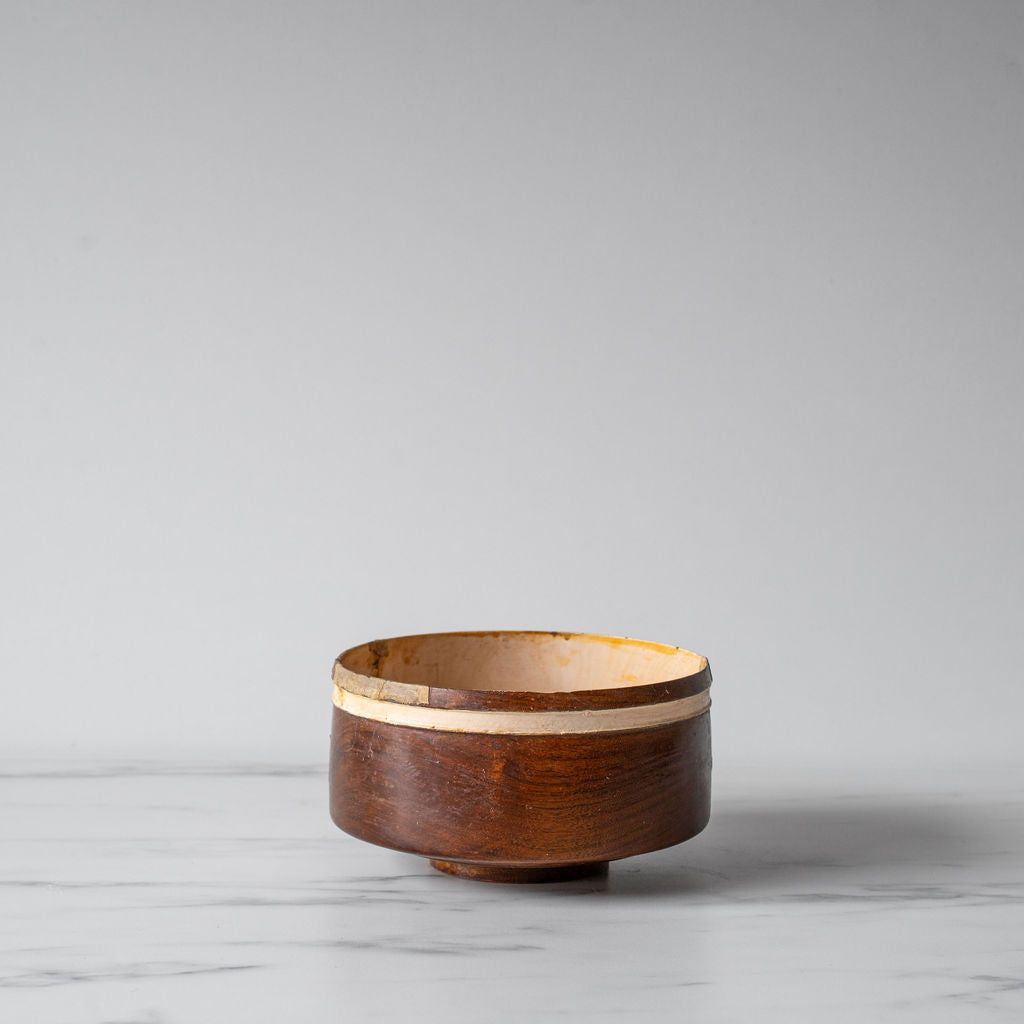 Vintage Wood Stacking Bowl No. 2 - Rug & Weave