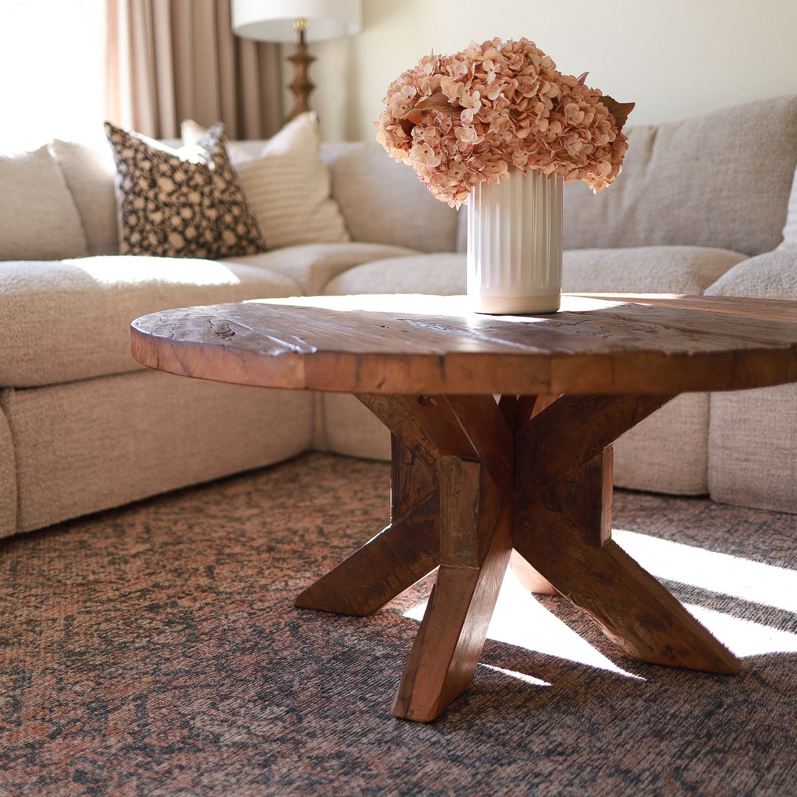 Hallie Coffee Table 4 - b - FURNITURE - coffee table - round Mercana