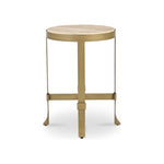 Hailyn Side Table Furniture - Side Tables Moe's Furniture Beige