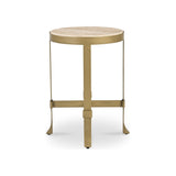 Hailyn Side Table Furniture - Side Tables Moe's Furniture Beige