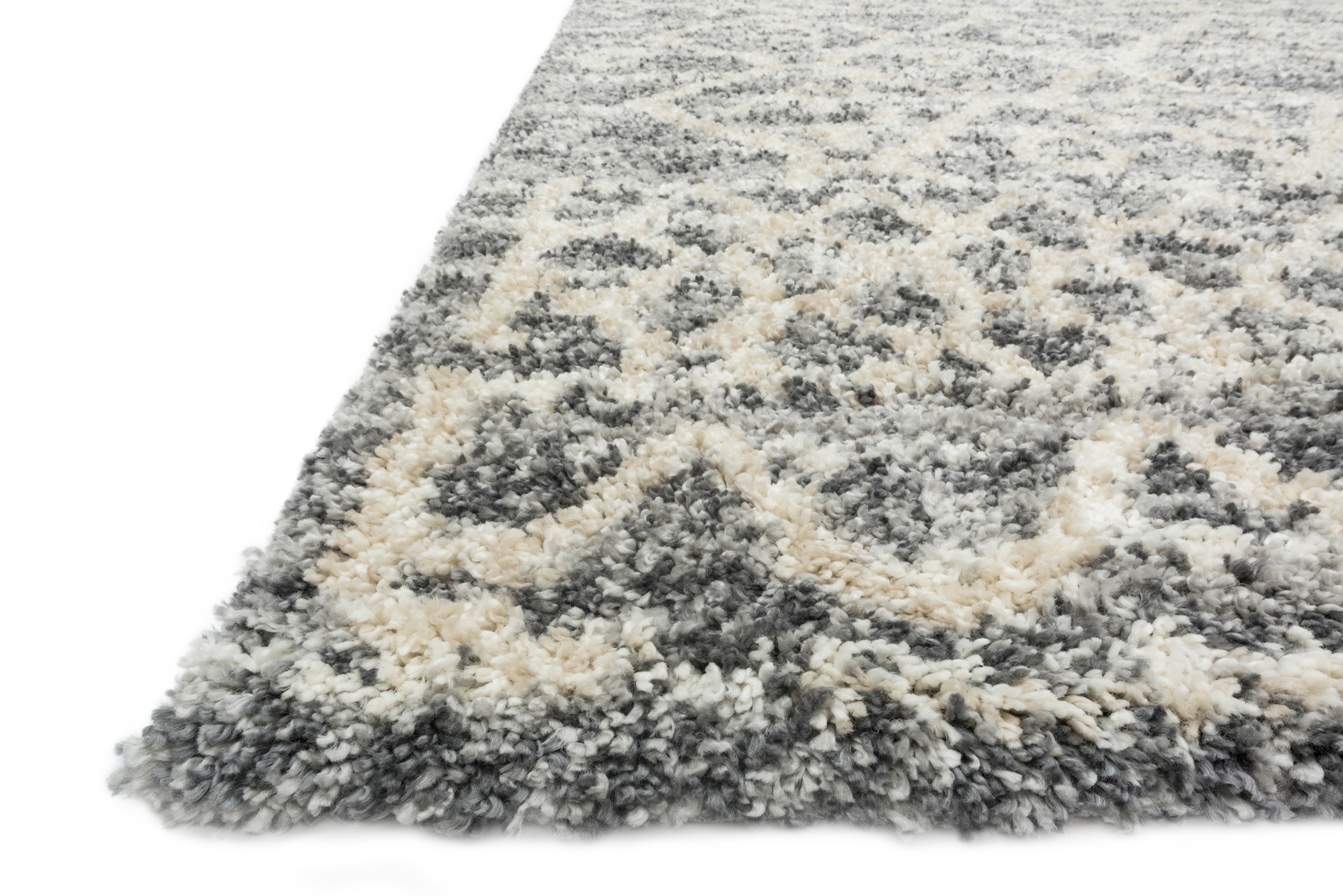 Loloi Quincy Graphite / Beige Rug Loloi