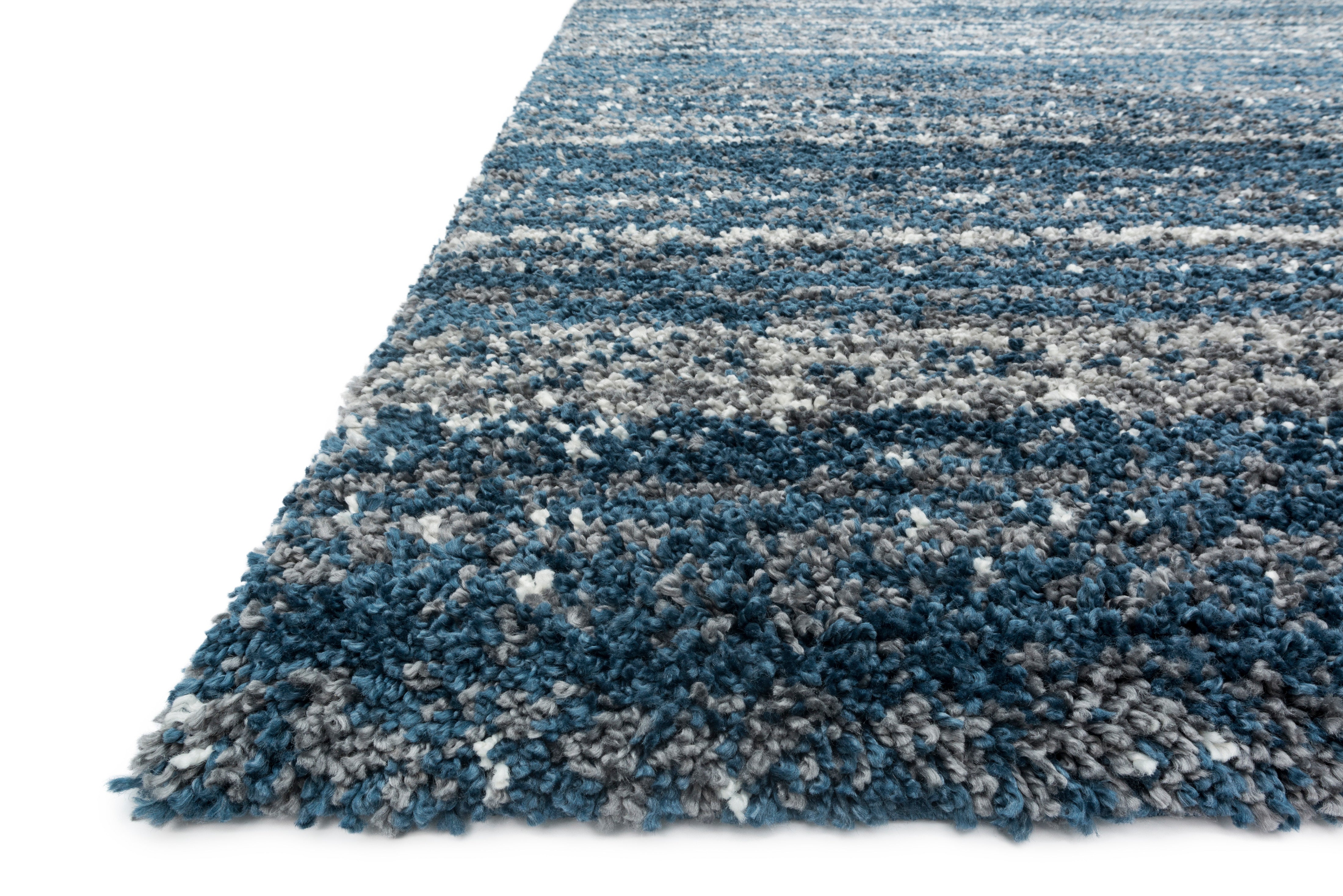 Loloi Quincy Navy / Pewter Rug Loloi