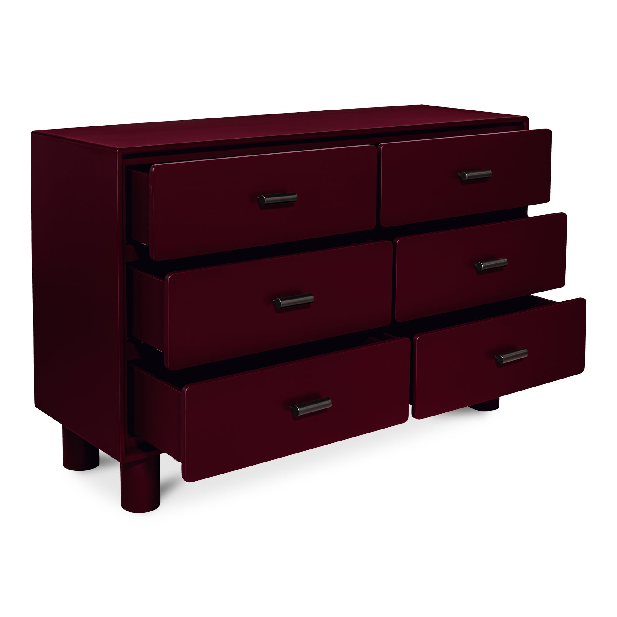 Juniper 6 Drawer Dresser Furniture - Dressers Moe's Furniture
