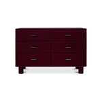 Juniper 6 Drawer Dresser Furniture - Dressers Moe's Furniture