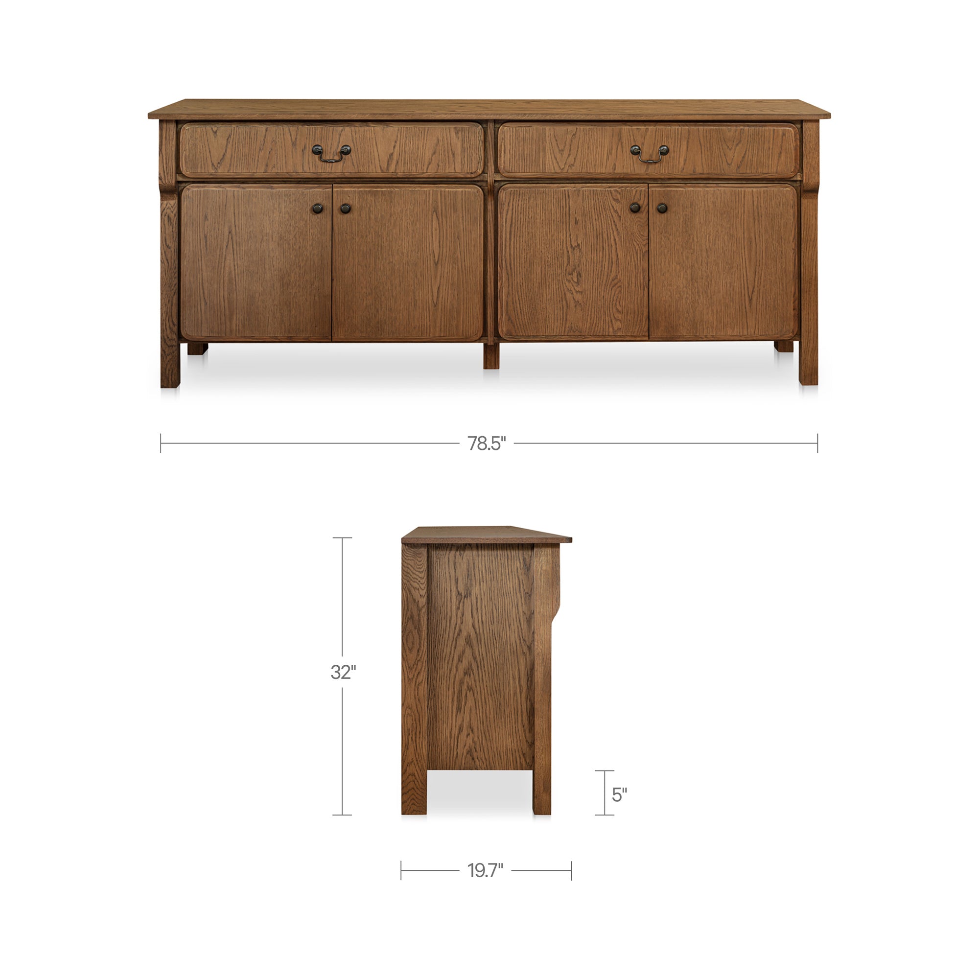 Caroline Sideboard FURNITURE - sideboard Moe's Furniture