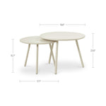 Kerri Outdoor Nesting Coffee Table FURNITURE - outdoor coffee table Moe's Furniture