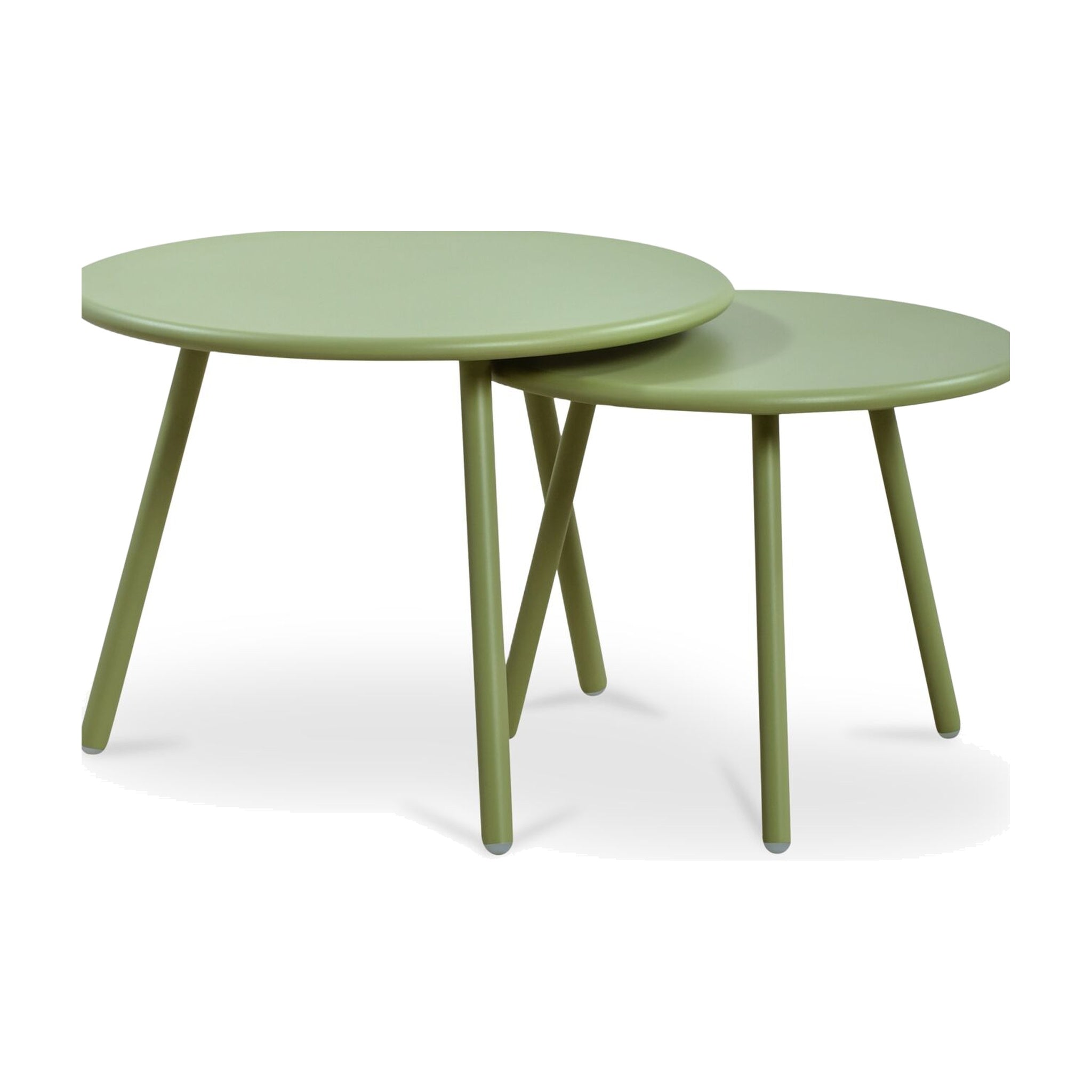 Kerri Outdoor Nesting Coffee Table FURNITURE - outdoor coffee table Moe's Furniture Green