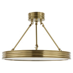 Newman Semi Flush LIGHITING - semi-flush Uttermost