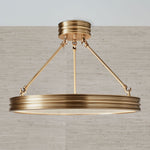 Newman Semi Flush LIGHITING - semi-flush Uttermost