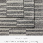 Joanna Gaines x Loloi Rae Charcoal / Mist Rug RUGS - wool Loloi
