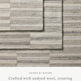 Magnolia Home by Joanna Gaines x Loloi Rae Stone / Ivory Rug 0-RUGS-wool Loloi