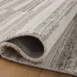 Magnolia Home by Joanna Gaines x Loloi Rae Stone / Ivory Rug 0-RUGS-wool Loloi