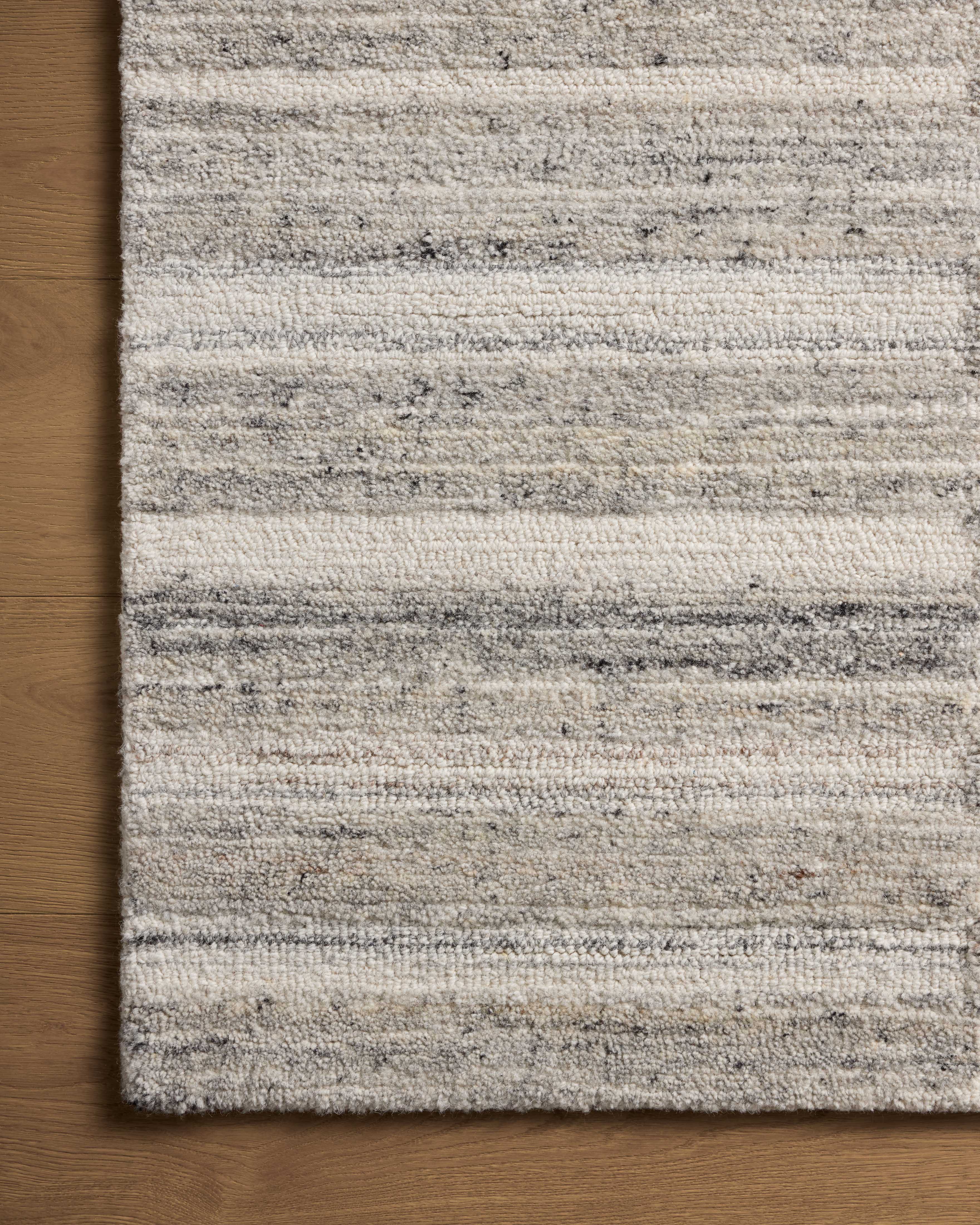 Joanna Gaines x Loloi Rae Stone / Ivory Rug RUGS - wool Loloi