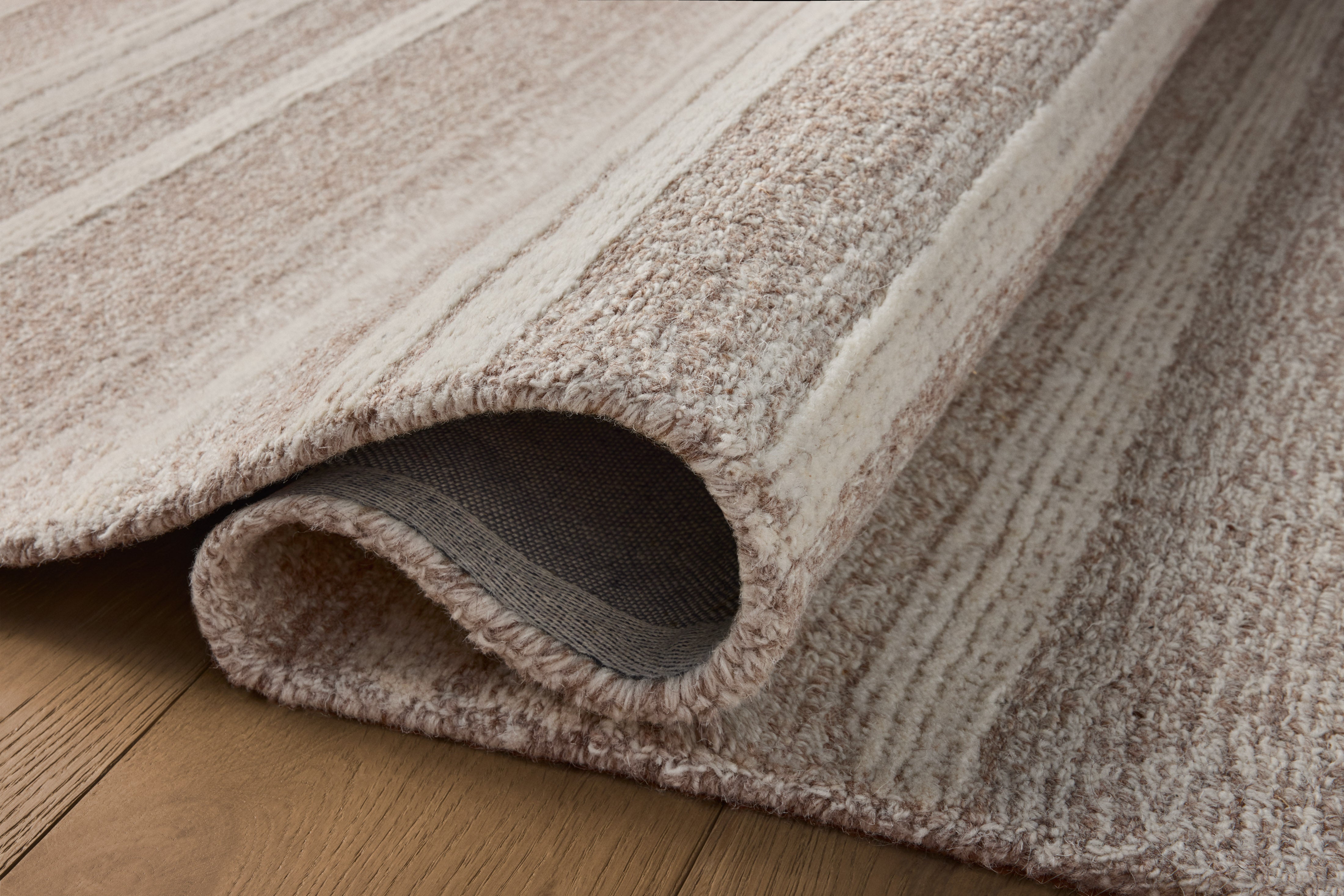 Joanna Gaines x Loloi Rae Clay / Ivory Rug RUGS - wool Loloi