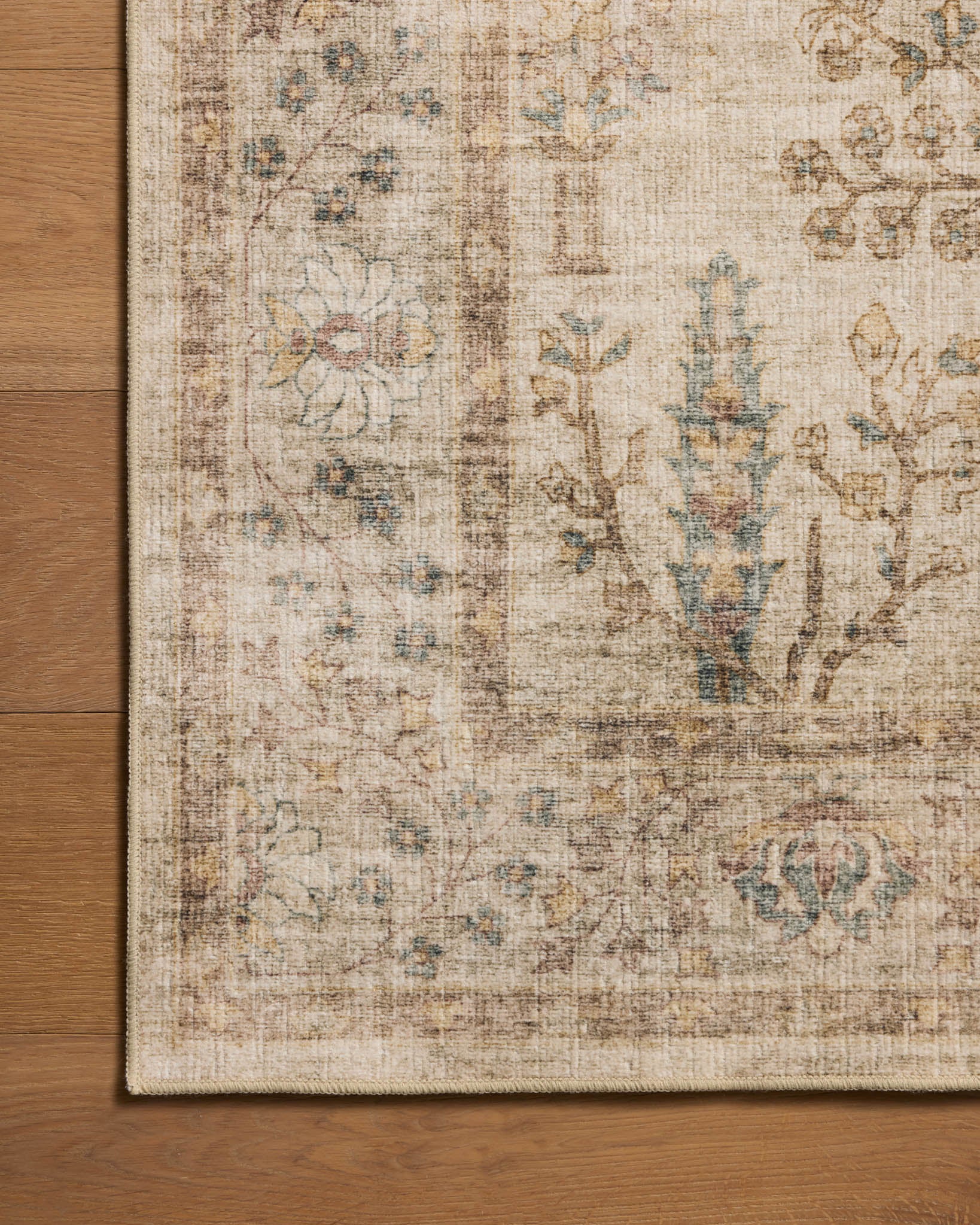 Chris Loves Julia x Loloi Ramona Ivory / Multi Rug - Rug & Weave