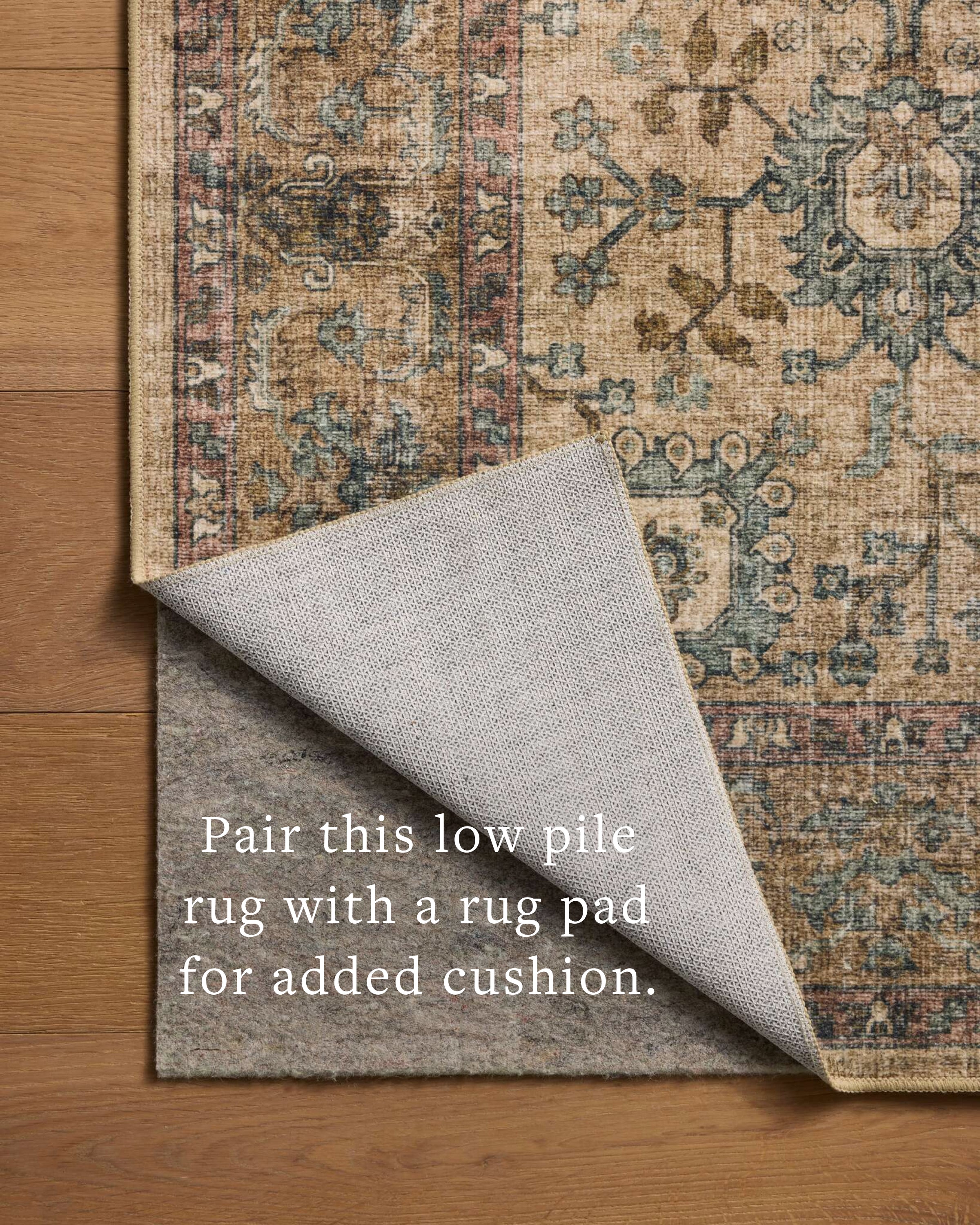 Chris Loves Julia x Loloi Ramona Khaki / Multi Rug - Rug & Weave