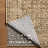 Chris Loves Julia x Loloi Ramona Wheat / Tobacco Rug - Rug & Weave