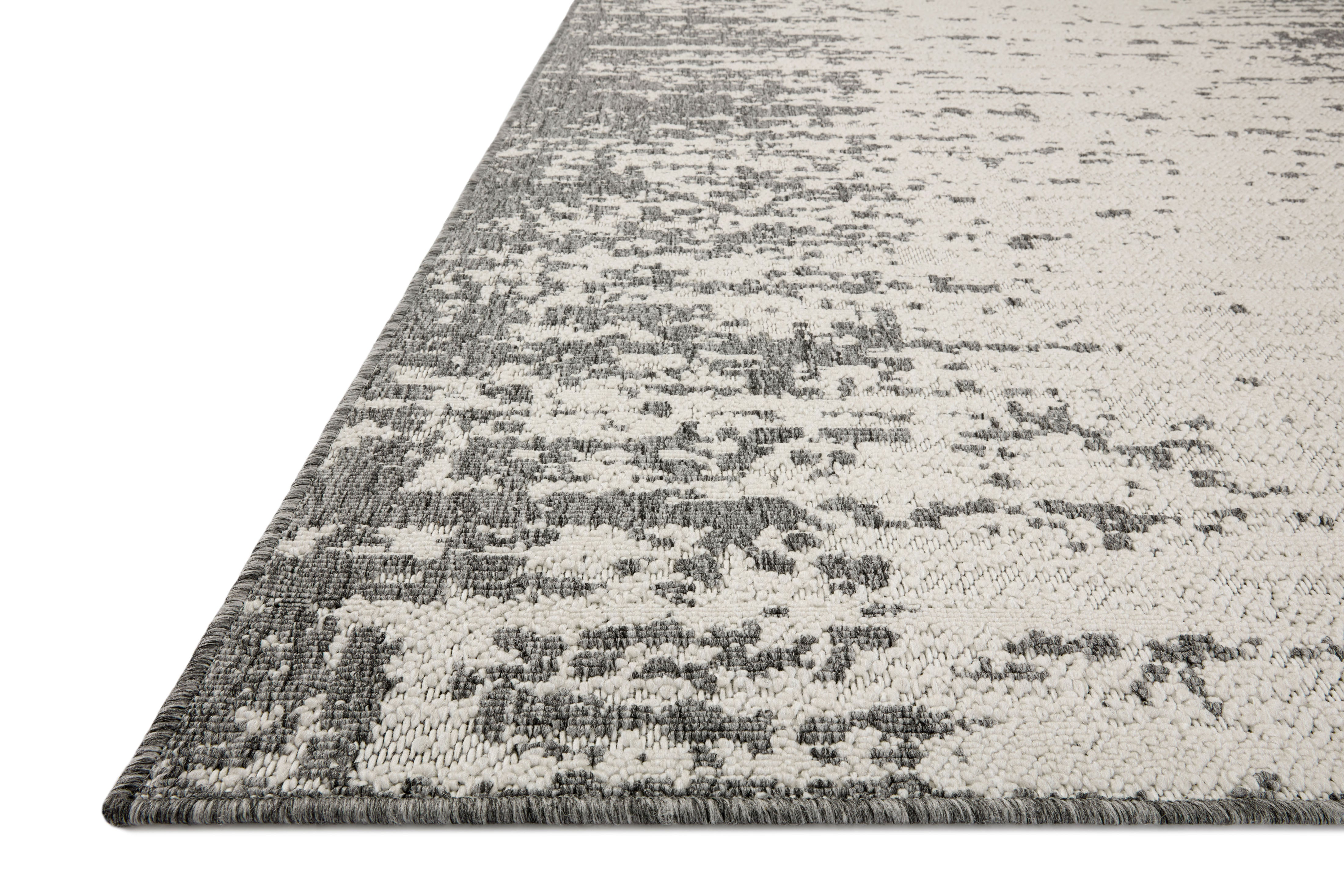 Loloi Rainier Ivory / Grey Rug Loloi
