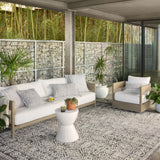 Loloi Rainier Pebble / Ivory Rug Loloi