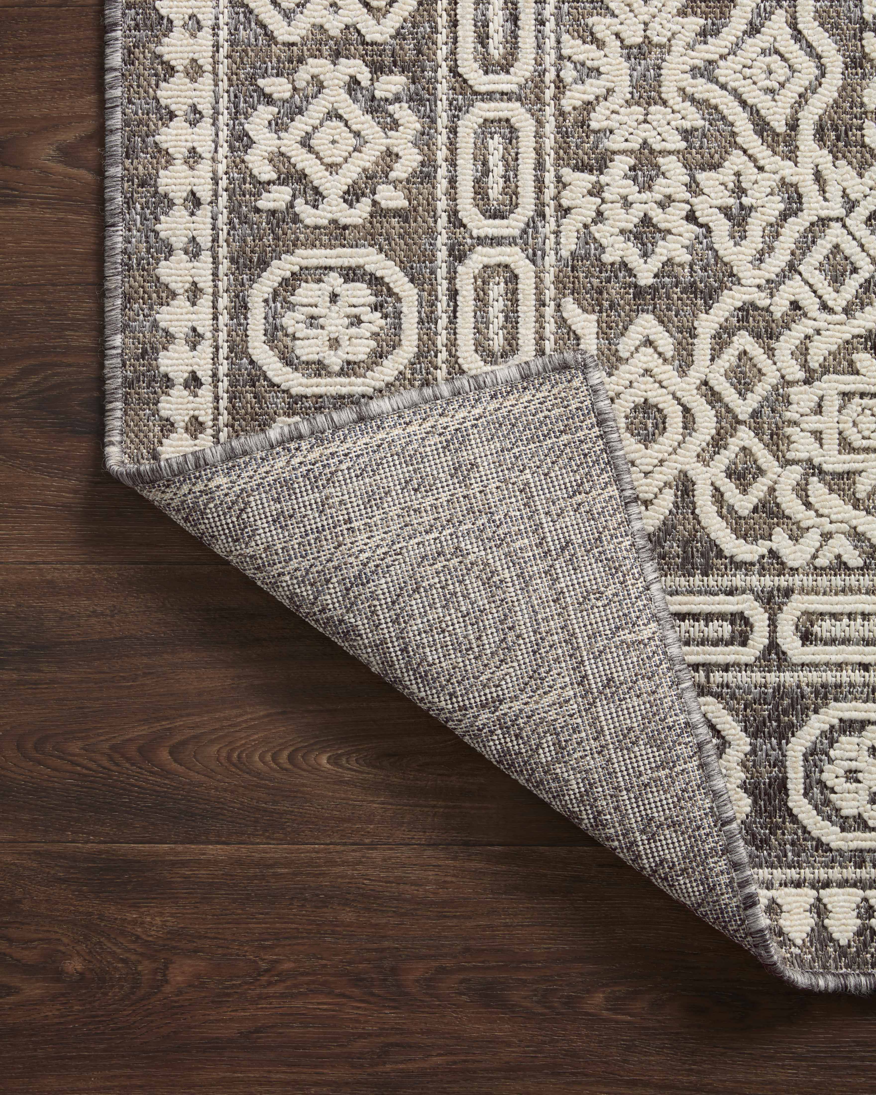 Loloi Rainier Pebble / Ivory Rug Loloi