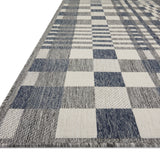 Loloi Rainier Ivory / Denim Rug Loloi