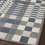 Loloi Rainier Ivory / Denim Rug Loloi