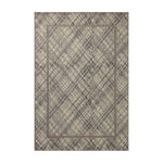 Loloi Rainier Ivory / Charcoal Rug Loloi 18" x 18"