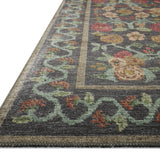 Rifle Paper Co. x Loloi Rosa Black Sample Rug RUGS - synthetic Loloi