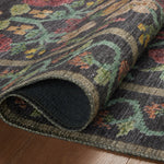 Rifle Paper Co. x Loloi Rosa Black Sample Rug RUGS - synthetic Loloi
