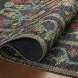 Rifle Paper Co. x Loloi Rosa Black Sample Rug RUGS - synthetic Loloi
