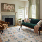 Rifle Paper Co. x Loloi Rosa Hawthorne Cream Rug 0-RUGS-patterned Loloi