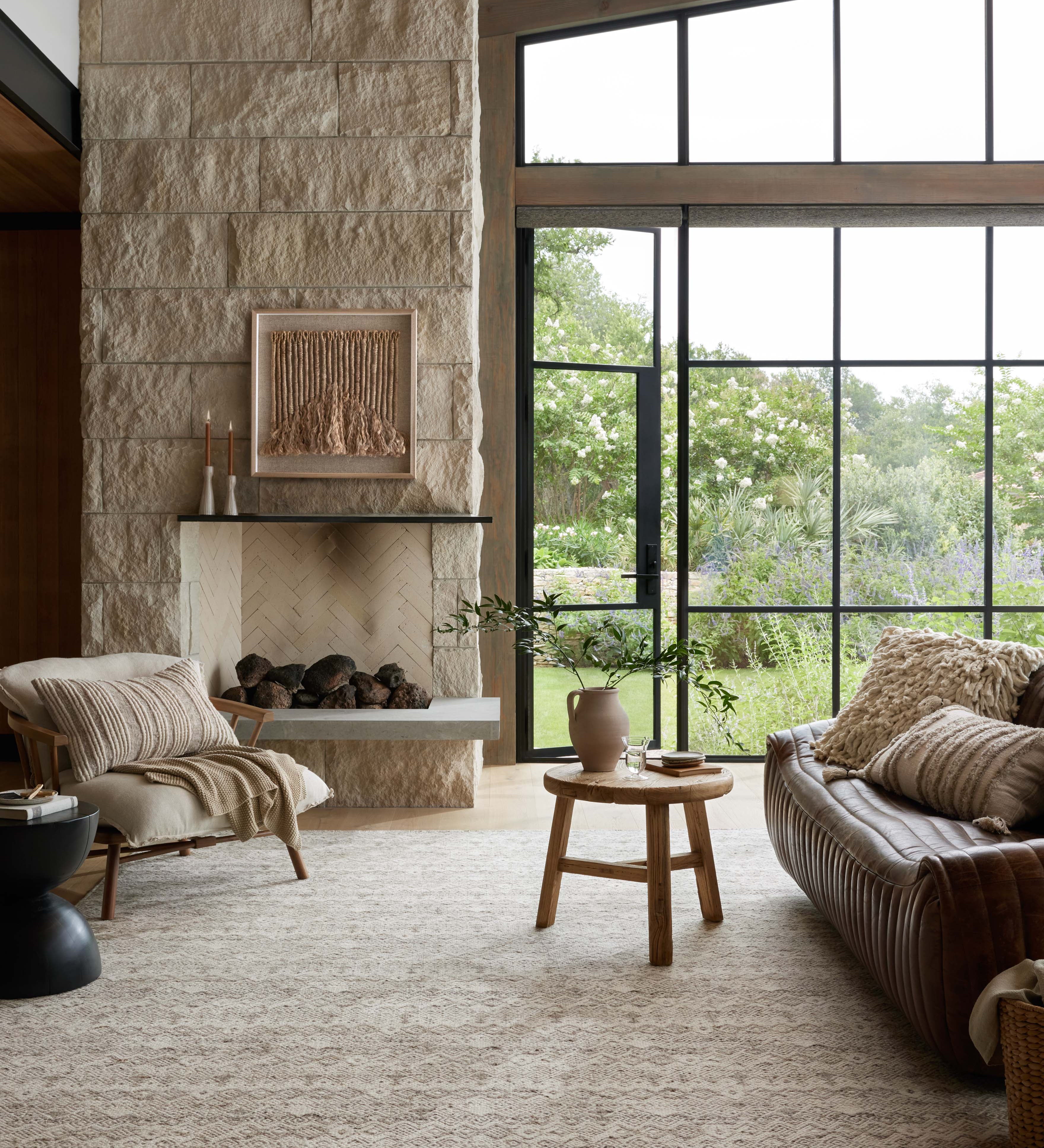 Loloi Raven Dove / Ivory Rug