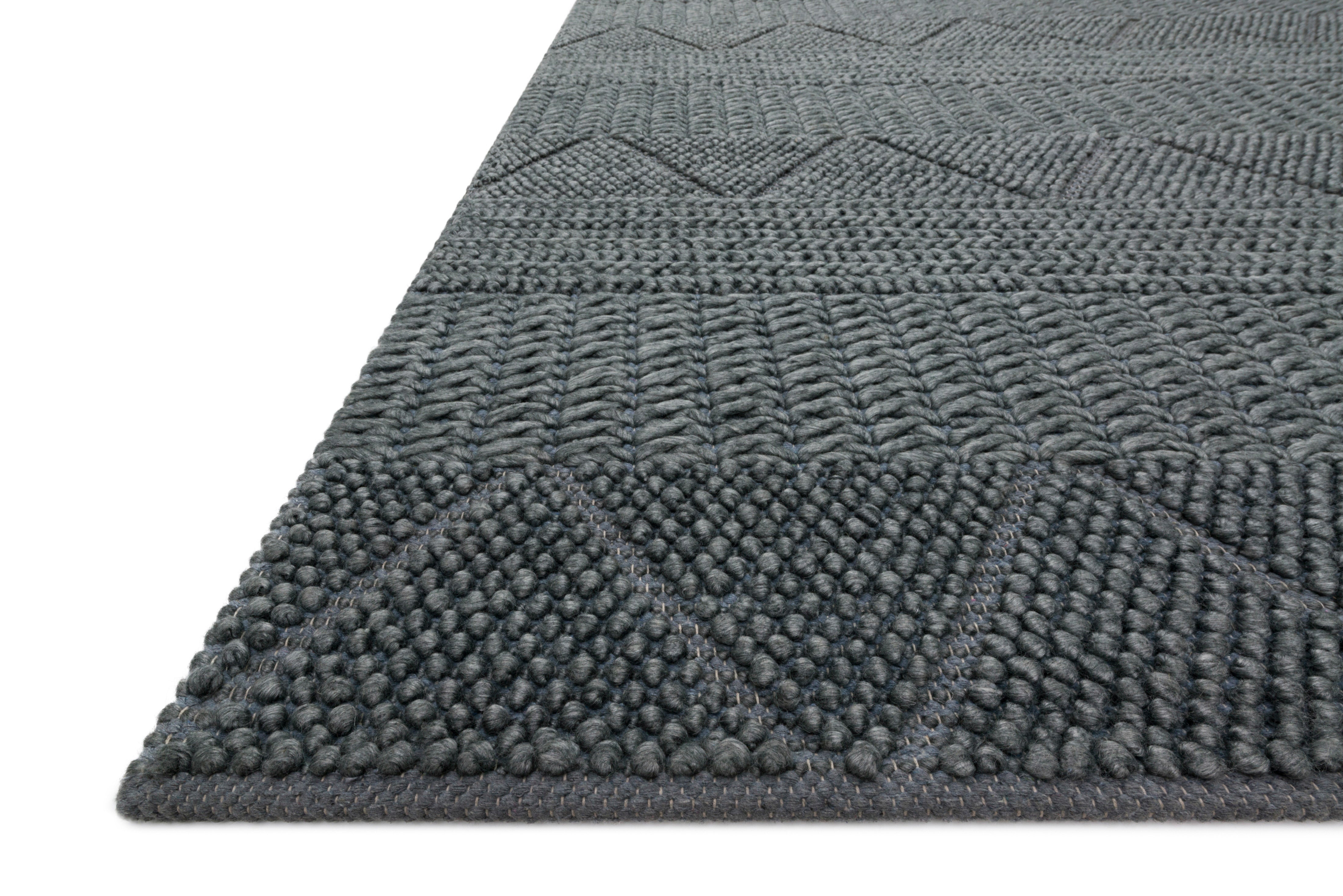 Magnolia Home By Joanna Gaines x Loloi Rowan Denim Rug RUGS - wool Loloi