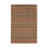 Brindle Stripe Hand Loom Knotted Wool Rug RUGS - wool Dash & Albert 2' x 3'
