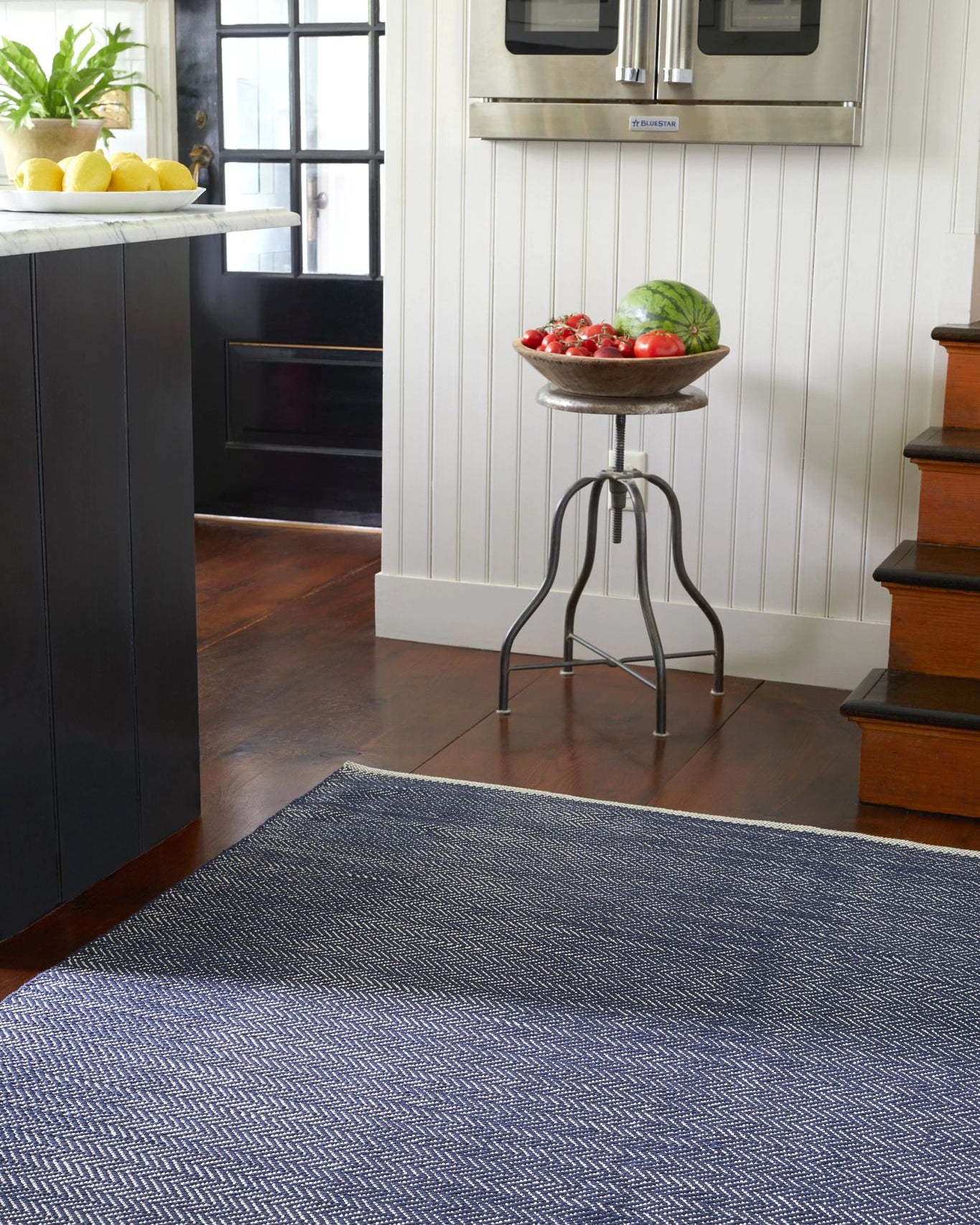 Herringbone Handwoven Cotton Rug RUGS - cotton Dash & Albert