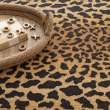 Leopard Hand Micro Hooked Wool Rug RUGS - wool Dash & Albert