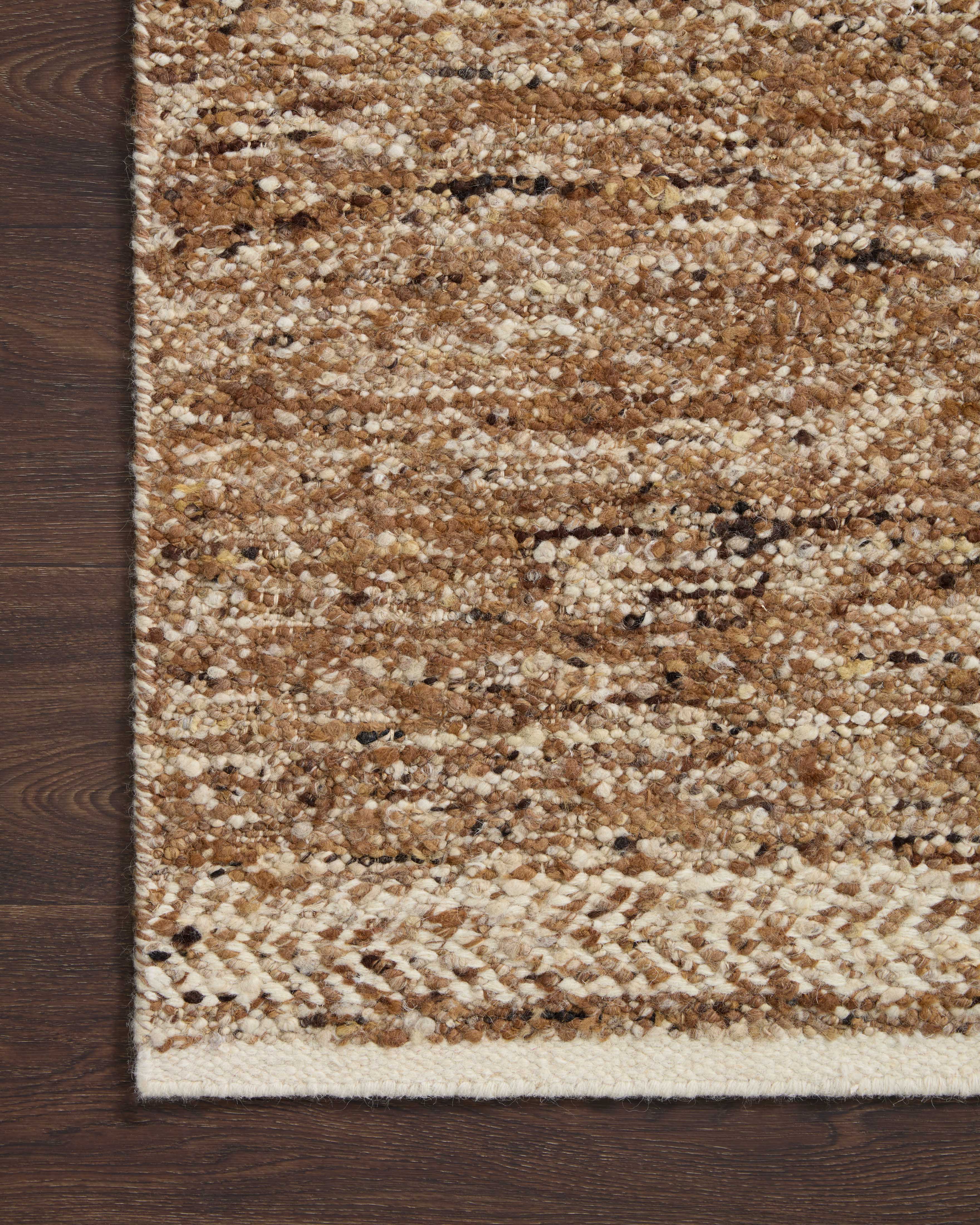 Loloi Reyla Caramel / Ivory Rug RUGS - wool Loloi