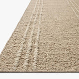 Magnolia Home x Loloi Ridge Natural / Oatmeal Rug - Rug & Weave