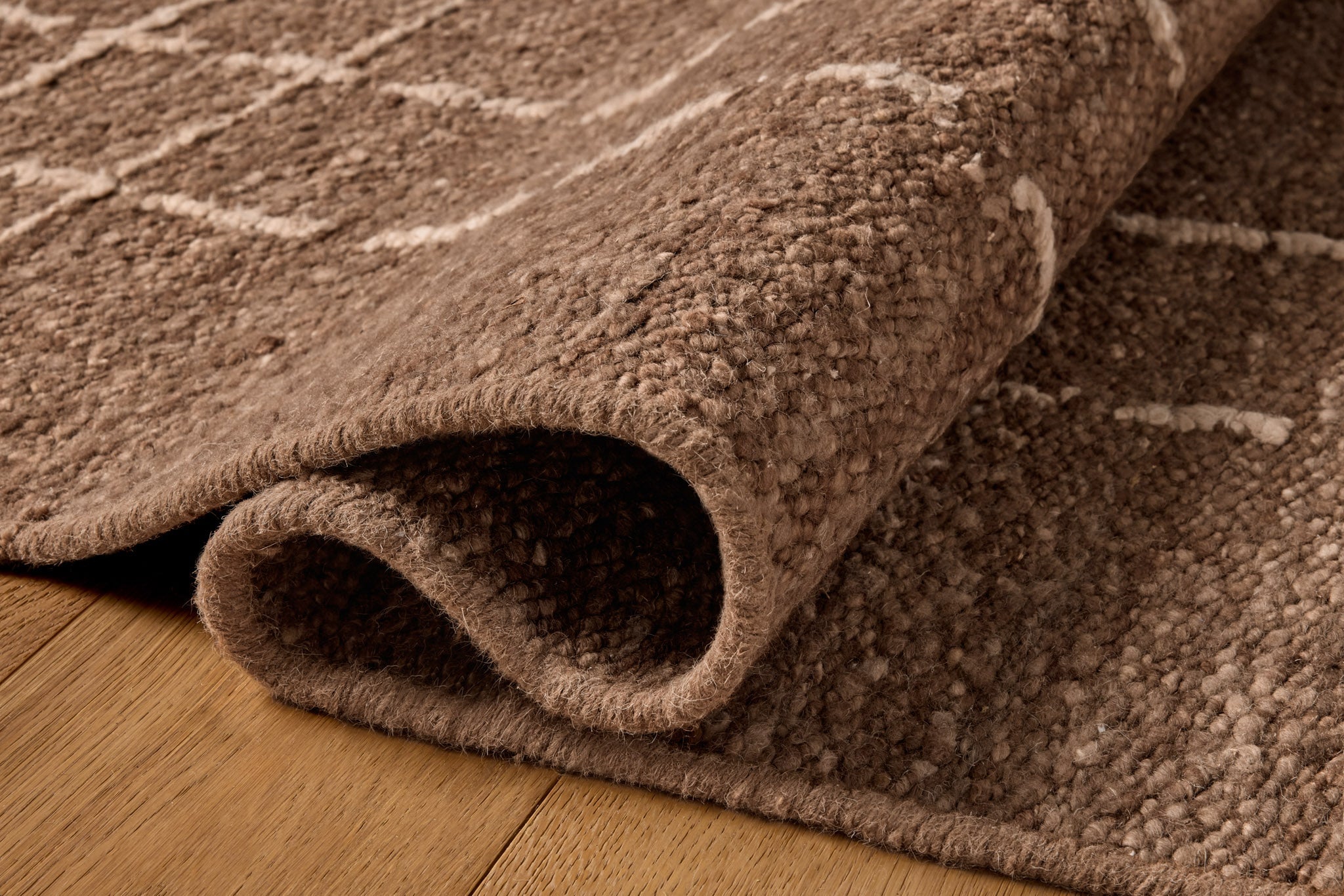 Magnolia Home x Loloi Ridge Lt. Brown / Beige Rug - Rug & Weave