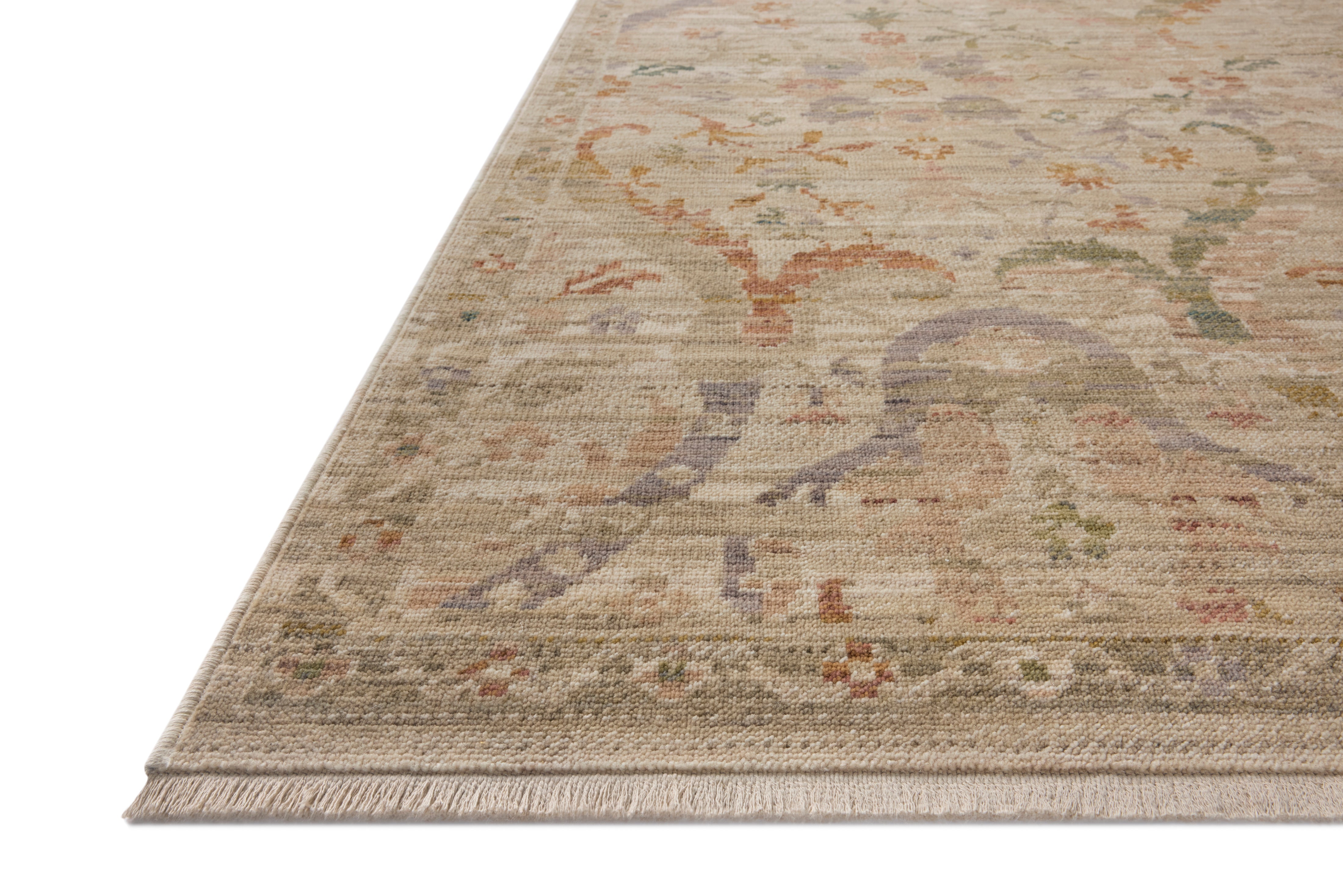 Loloi Reign Fog / Multi Rug RUGS - wool Loloi 18" x 18"
