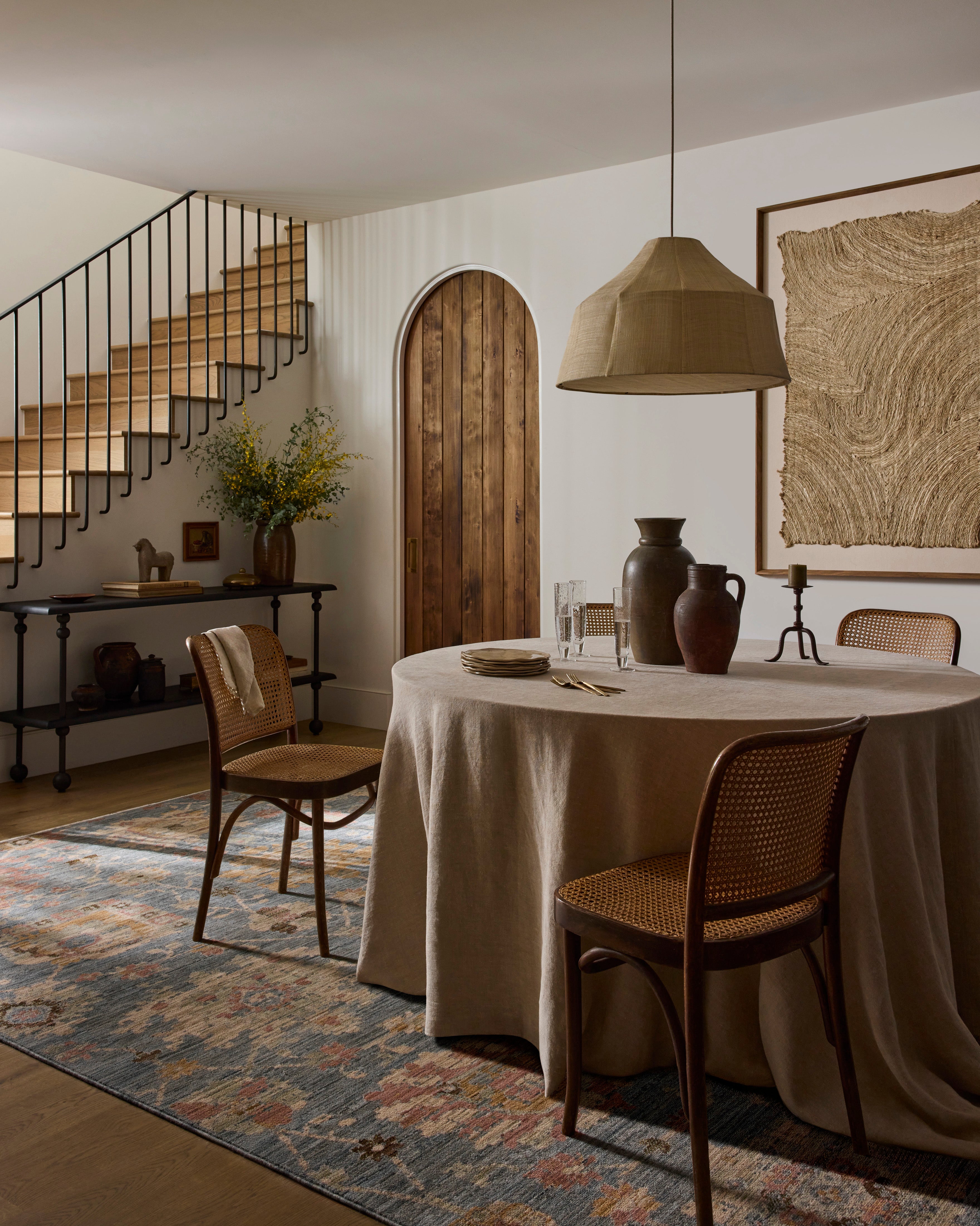Loloi Reign Denim / Multi Rug RUGS - wool Loloi